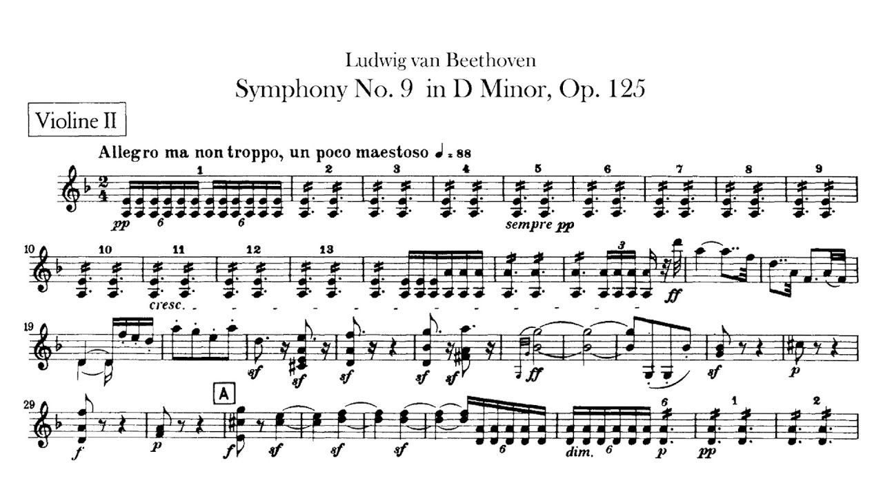 Symphony No. 9 by Beethoven